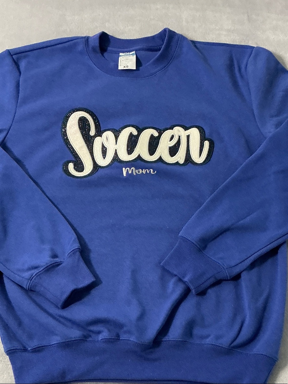 Polo by Ralph Lauren Royal Blue Soccer Mom Crewneck Sweatshirt